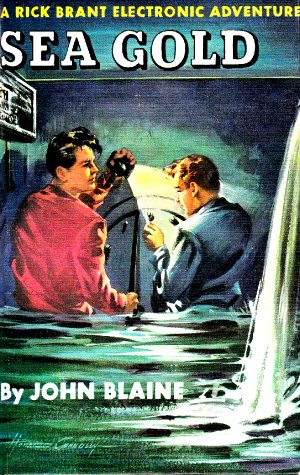 Rick Brant Sea Gold Cover Art