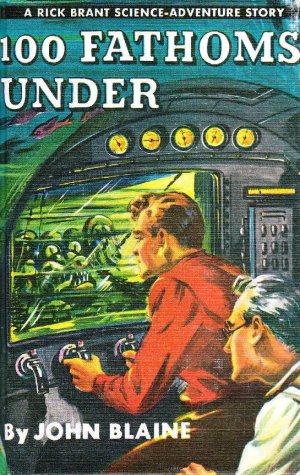 Rick Brant 100 Fathoms Under Cover Art