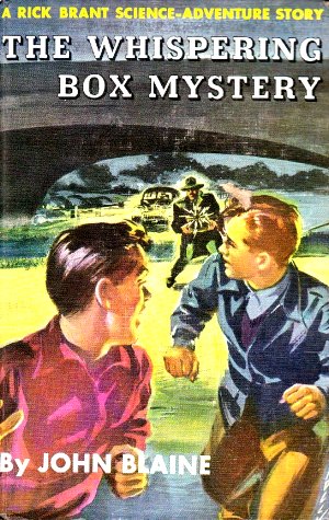Rick Brant The Whispering Box Mystery Cover Art