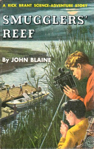 Rick Brant Smugglers' Reef Cover Art