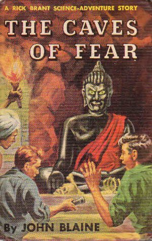 Rick Brant The Caves of Fear Cover Art