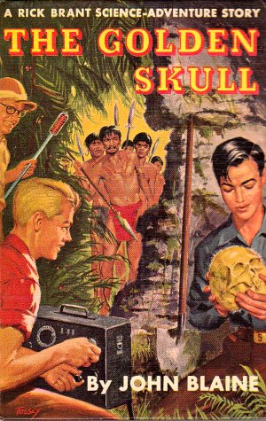 Rick Brant The Golden Skull Cover Art
