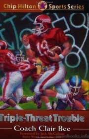 Chip Hilton Triple-Threat Trouble Cover Art