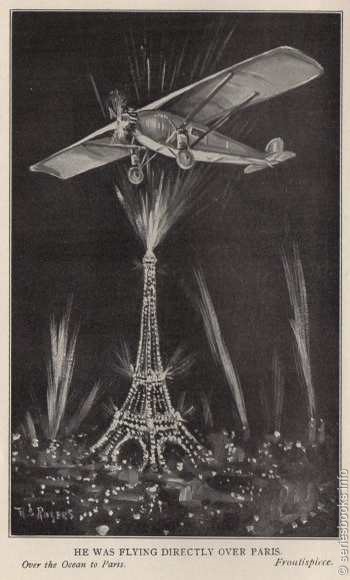 Ted Scott Frontispiece Art