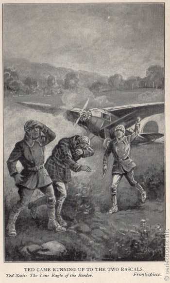 Ted Scott Frontispiece Art