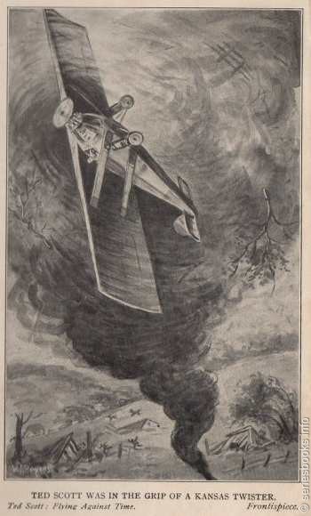 Ted Scott Frontispiece Art