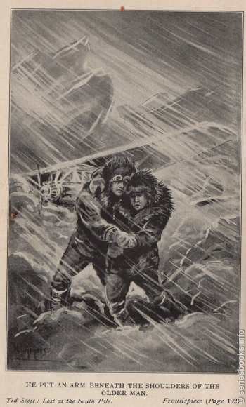 Ted Scott Frontispiece Art