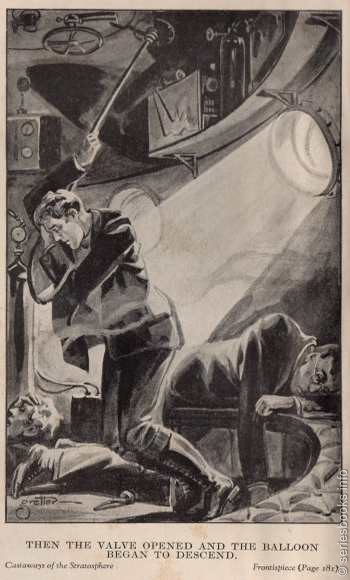 Ted Scott Frontispiece Art