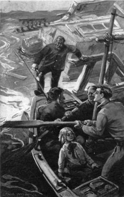 Tom Fairfield at Sea Frontispiece